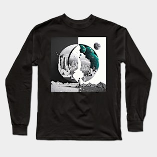 Surreal Collage #10 Long Sleeve T-Shirt